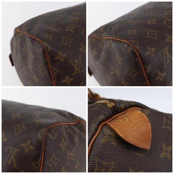 LOUIS VUITTON Monogram Speedy 30 Hand Bag - Picture 12 of 16
